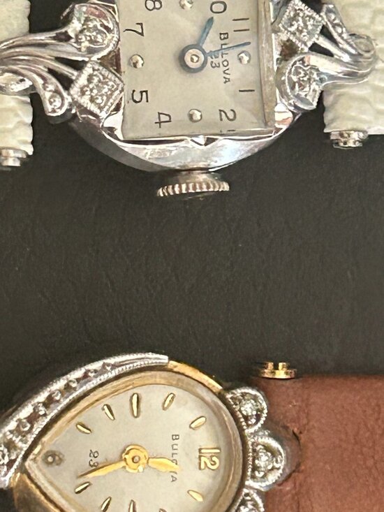 Set of 2 | Vintage 1959 & 1968 Bulova Cocktail Watches main image 4